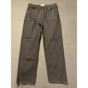 DU/ER Men's Relaxed Raw Hem MFLR2001 Altered Hem Length Size 29 5 Button Stretch